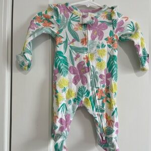 Double zipper newborn sleeper
